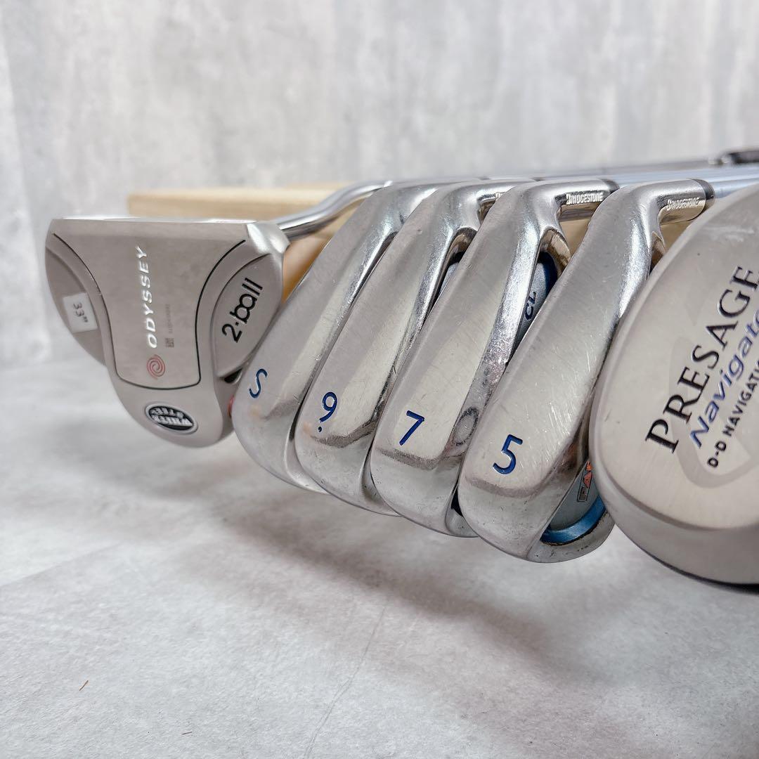 V822 ミズノ 他 レディース ゴルフ クラブ セット 9点 23区 L