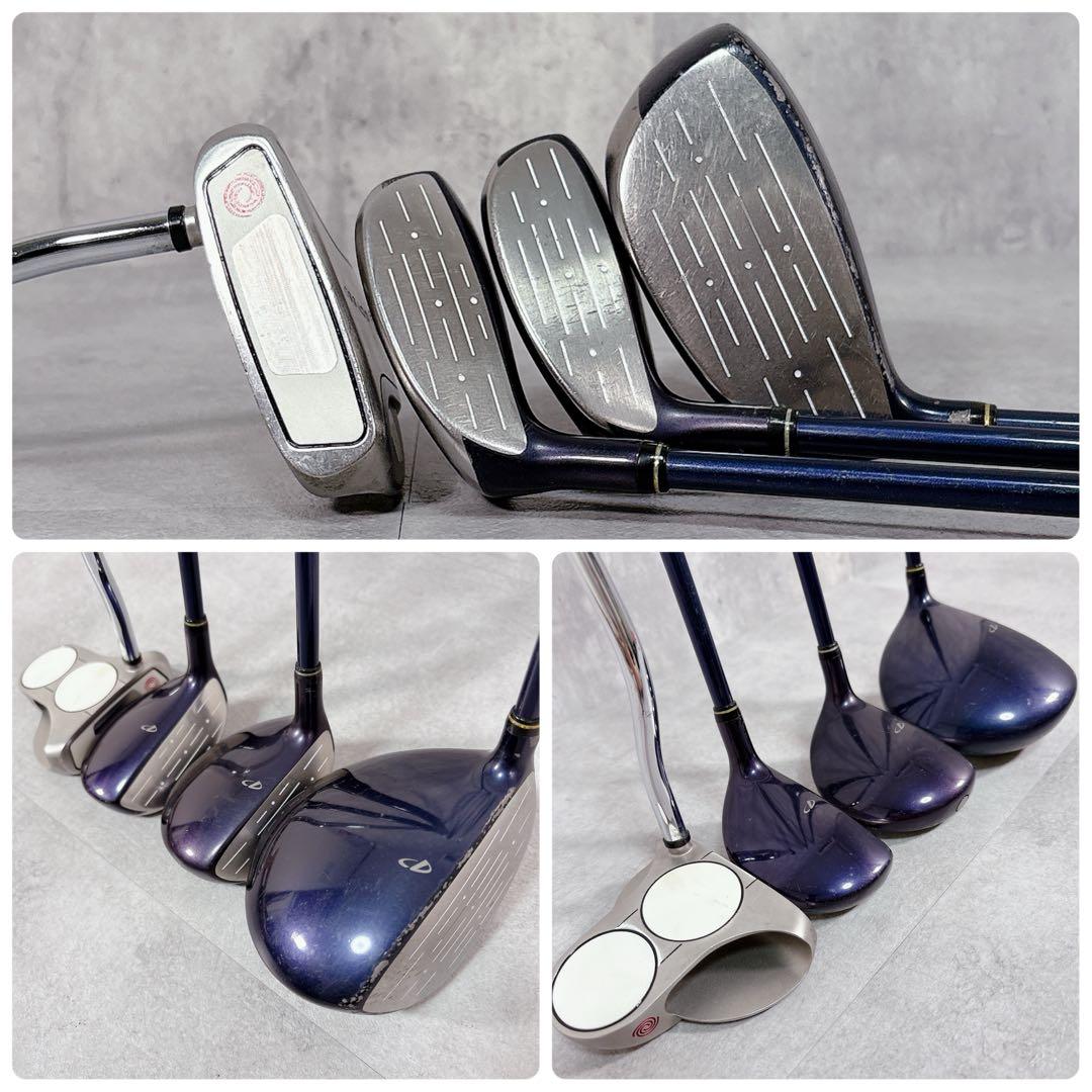 V822 ミズノ 他 レディース ゴルフ クラブ セット 9点 23区 L