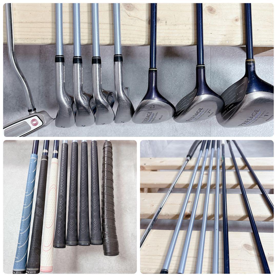 V822 ミズノ 他 レディース ゴルフ クラブ セット 9点 23区 L