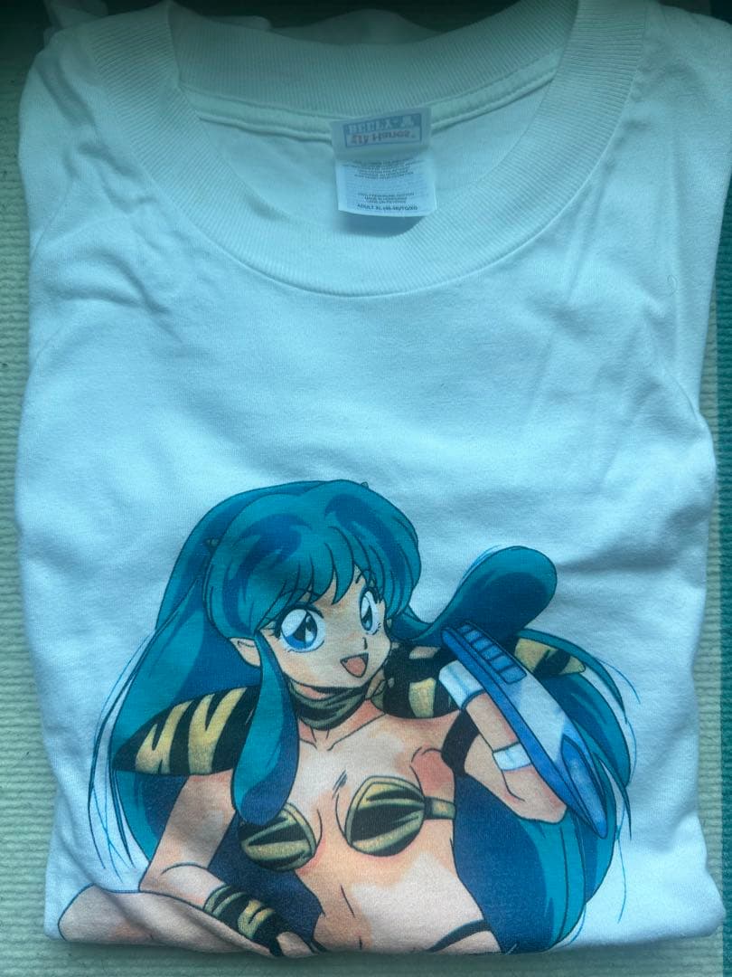 ⭐︎ヴィンテージ　うる星やつら　ラム　Hanes製Tシャツ　XL