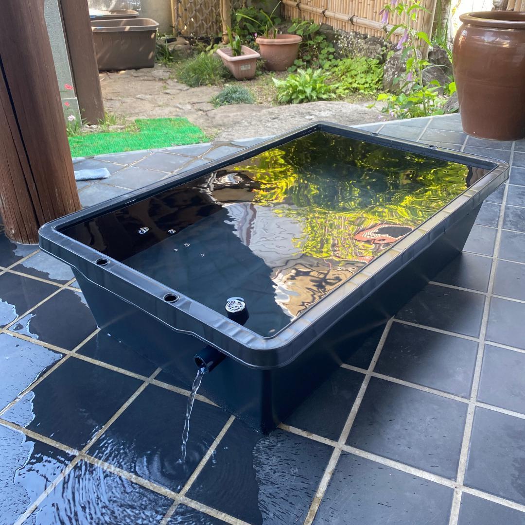 オーバーフロー加工部品x30セット+ホールソー メダカ飼育ケース 金魚 タライ