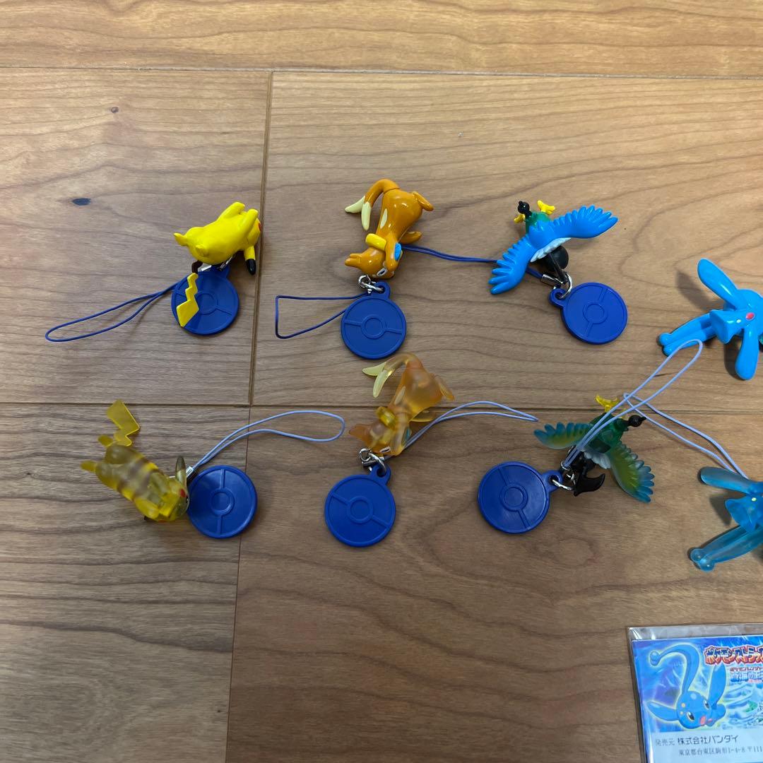ポケモンストラップ　ムービーバージョン　蒼海の王子マナフィ　全12種