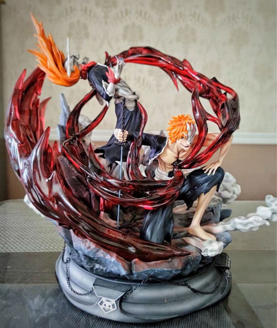 BLEACH 黒崎一護 ガレージキット ガレキ スタチュー⑤①X