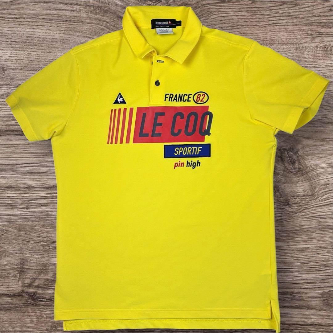 【セットアップ】ルコックゴルフ ポロシャツ & 総柄ハーフパンツ LL/92