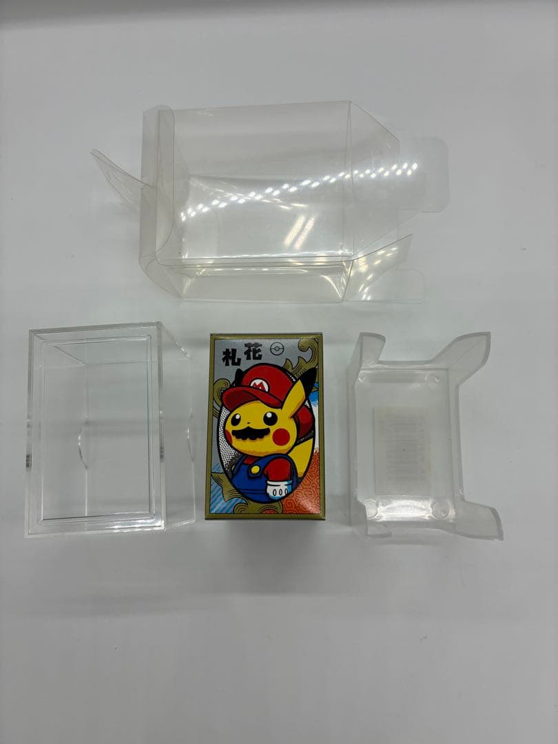 【未開封•レアアイテム】ポケモンセンター限定 花札 マリオピカチュウ