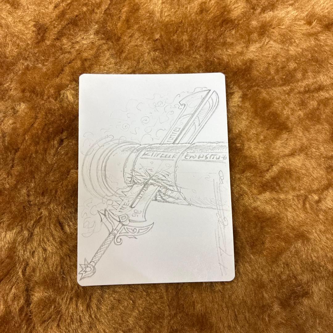 Sword of War and Peace アーティストプルーフ