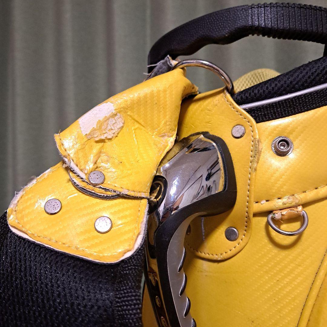 HONMA本格3点式ツアーキャディバッグ。フード付き。9.5インチ。