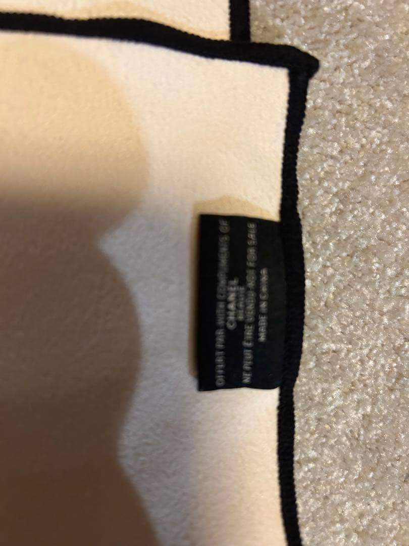 CHANEL ロゴ入りブランケット サブリマージュ　ノベルティ