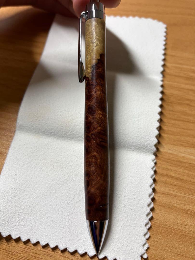 こぶた工房　旧型固定式口金0.5MP 極上+花梨紅白 グロテスク