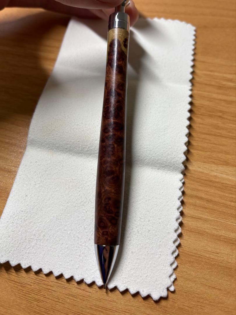 こぶた工房　旧型固定式口金0.5MP 極上+花梨紅白 グロテスク