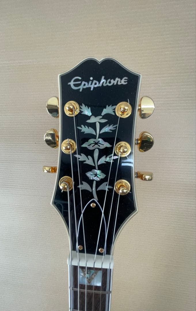 ephiphone shelaton natural セミアコ