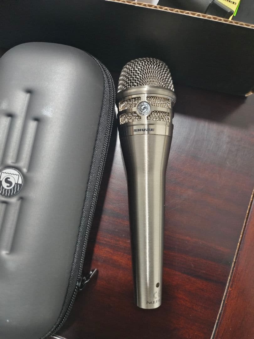 SHURE KSM8 コンデンサーマイク シルバー ケース付き