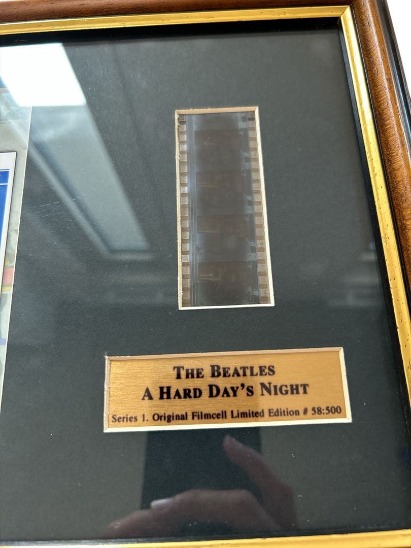 ビートルズ 映画フィルム 額装 限定500 A Hard Day’s Night