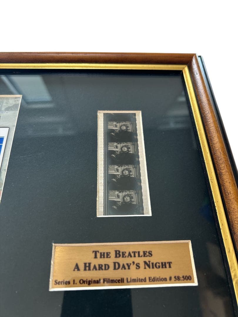 ビートルズ 映画フィルム 額装 限定500 A Hard Day’s Night