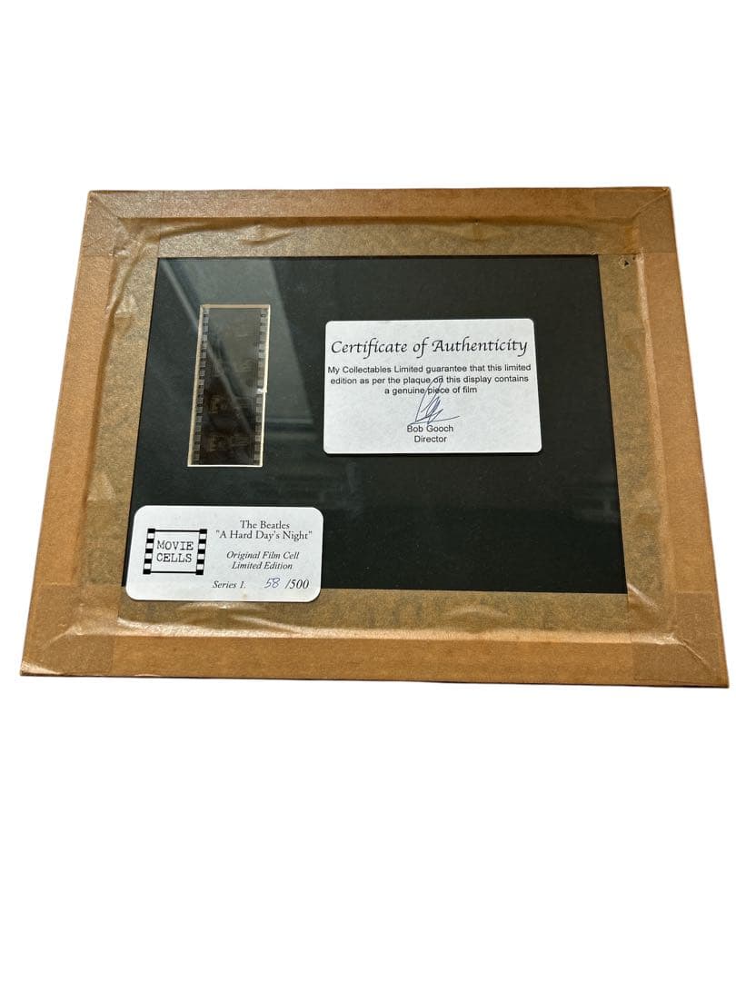 ビートルズ 映画フィルム 額装 限定500 A Hard Day’s Night