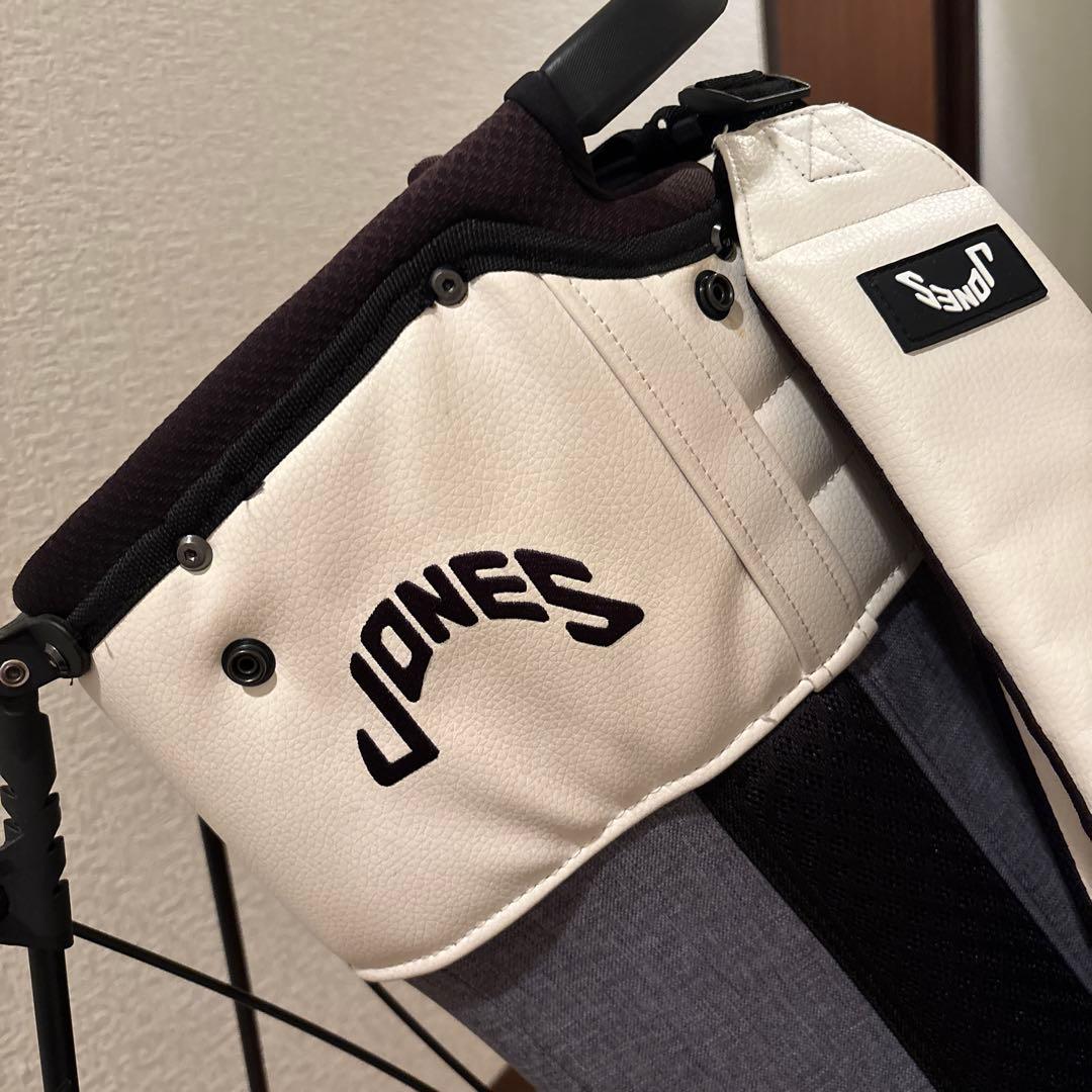 JHONSスタンドキャディバッグ　グレー