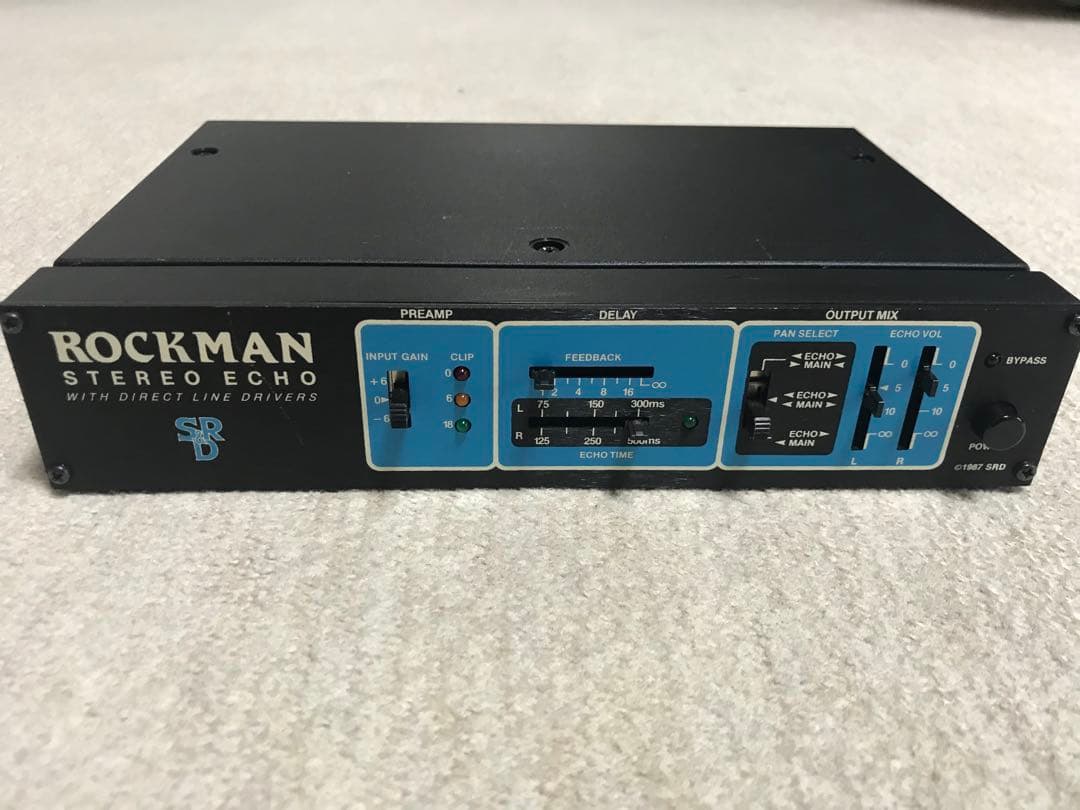 【激レア】ROCKMAN STEREO ECHO（箱、ACアダプター付き）