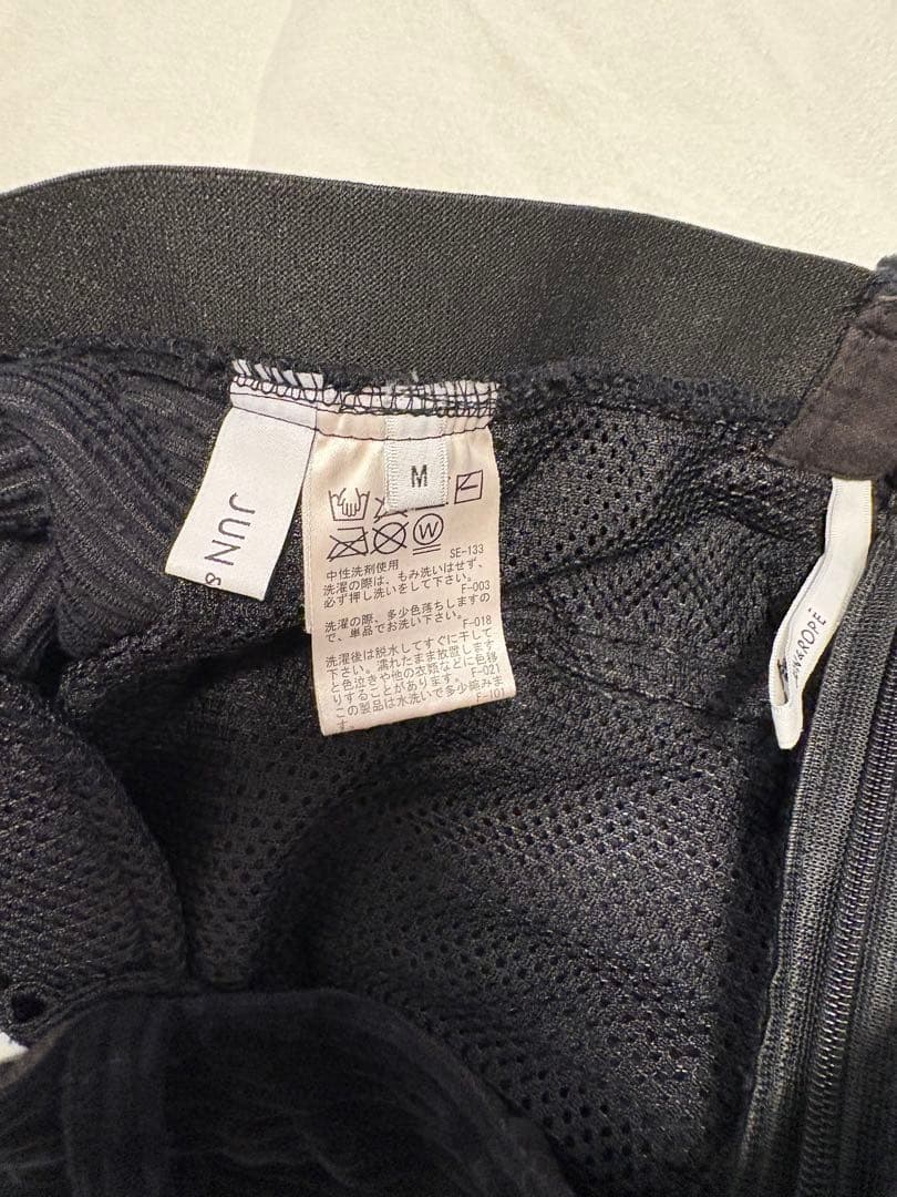 JUN&ROPE★ソフトコーデュロイジャージ 上下セットアップ　ブラック　M