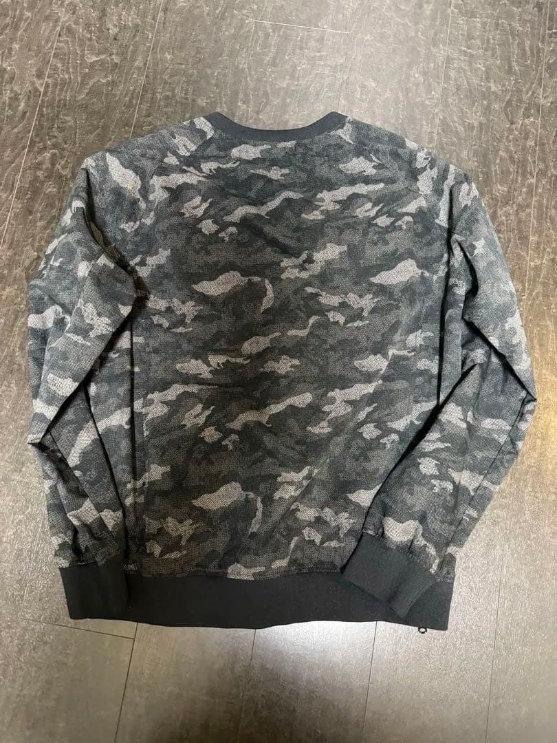 迷彩柄 Vネックセーター JLロゴ