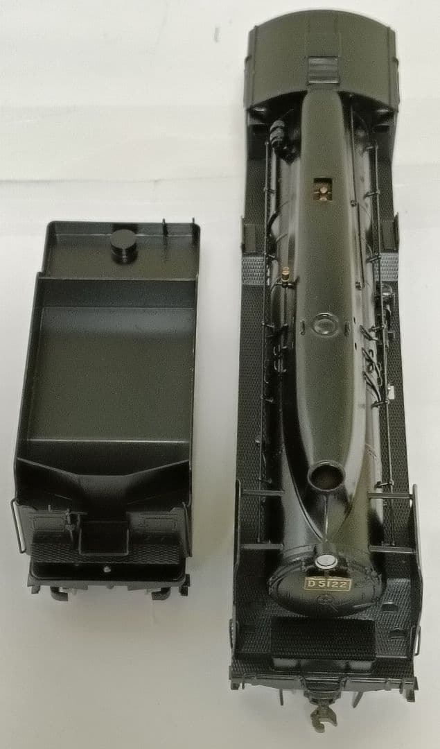 HOゲージ カツミ Ｄ51全流蒸気機関車、カンモーター、メンテナンス済