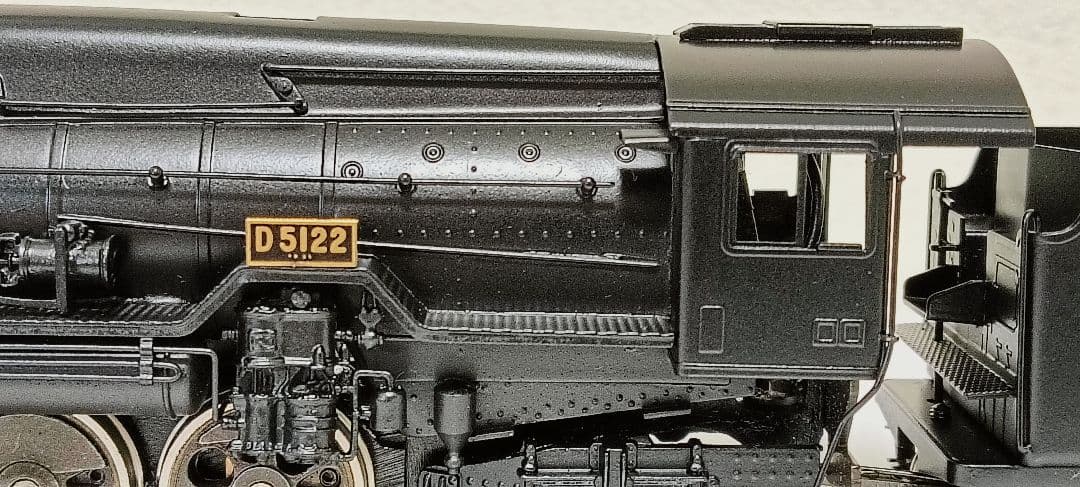 HOゲージ カツミ Ｄ51全流蒸気機関車、カンモーター、メンテナンス済