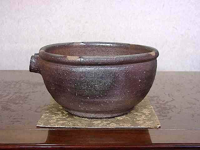 京焼・清水焼　丹波　相野窯　石田陶春 作　片口鉢　共箱　無傷　保証。