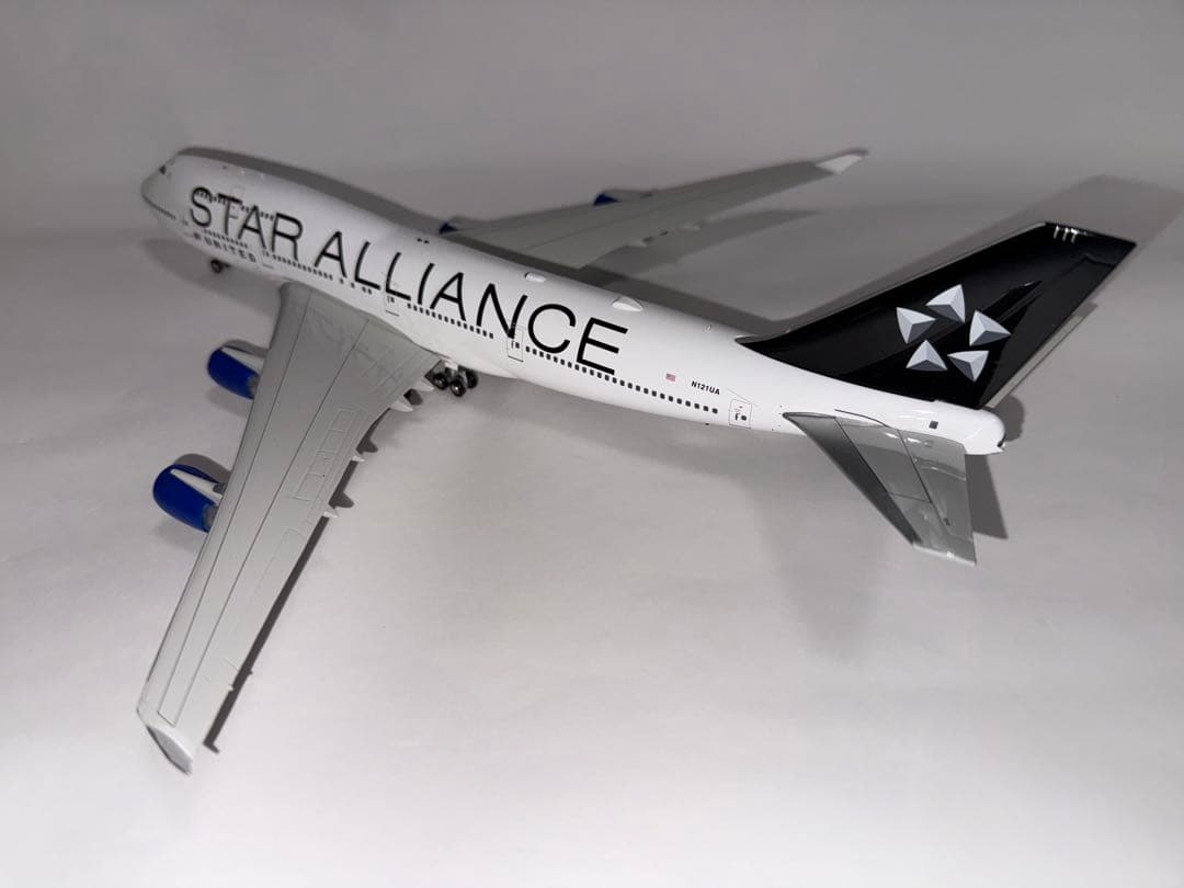 ユナイテッド航空 B747 1/200