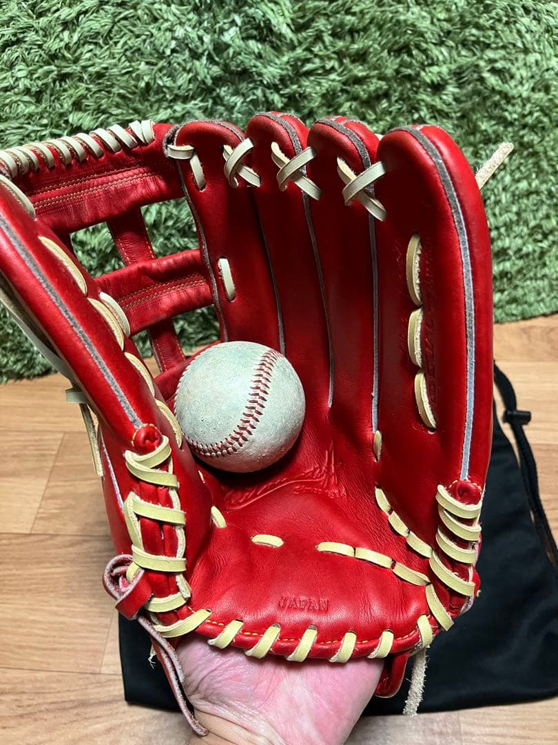 ウィルソンスタッフ 硬式外野手用グラブ 99型 Eオレンジ×キャメル