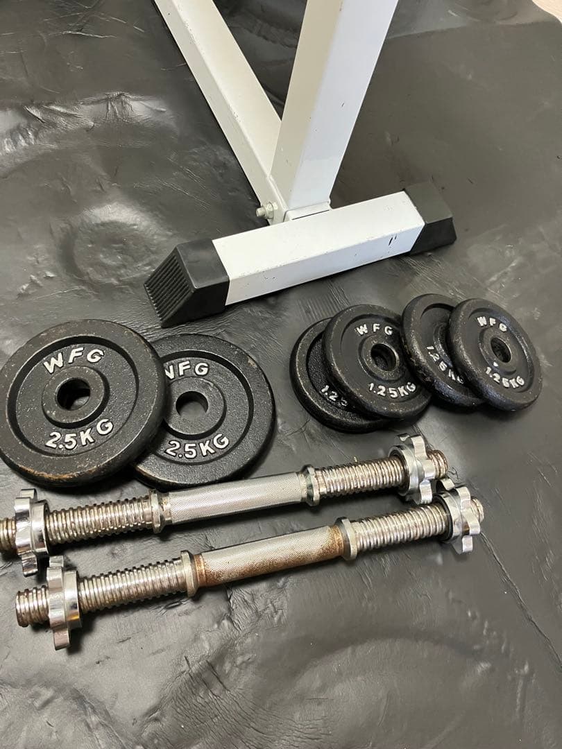【引き取り限定】WILD FIT ベンチプレス台 セーフティーバー　セット