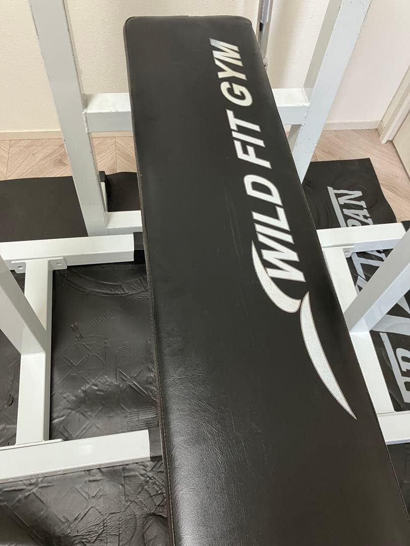 【引き取り限定】WILD FIT ベンチプレス台 セーフティーバー　セット