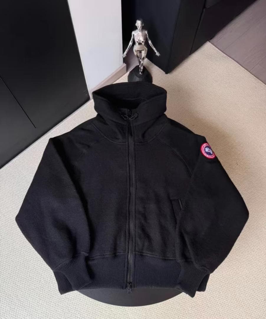  ブラックフリースジャケット