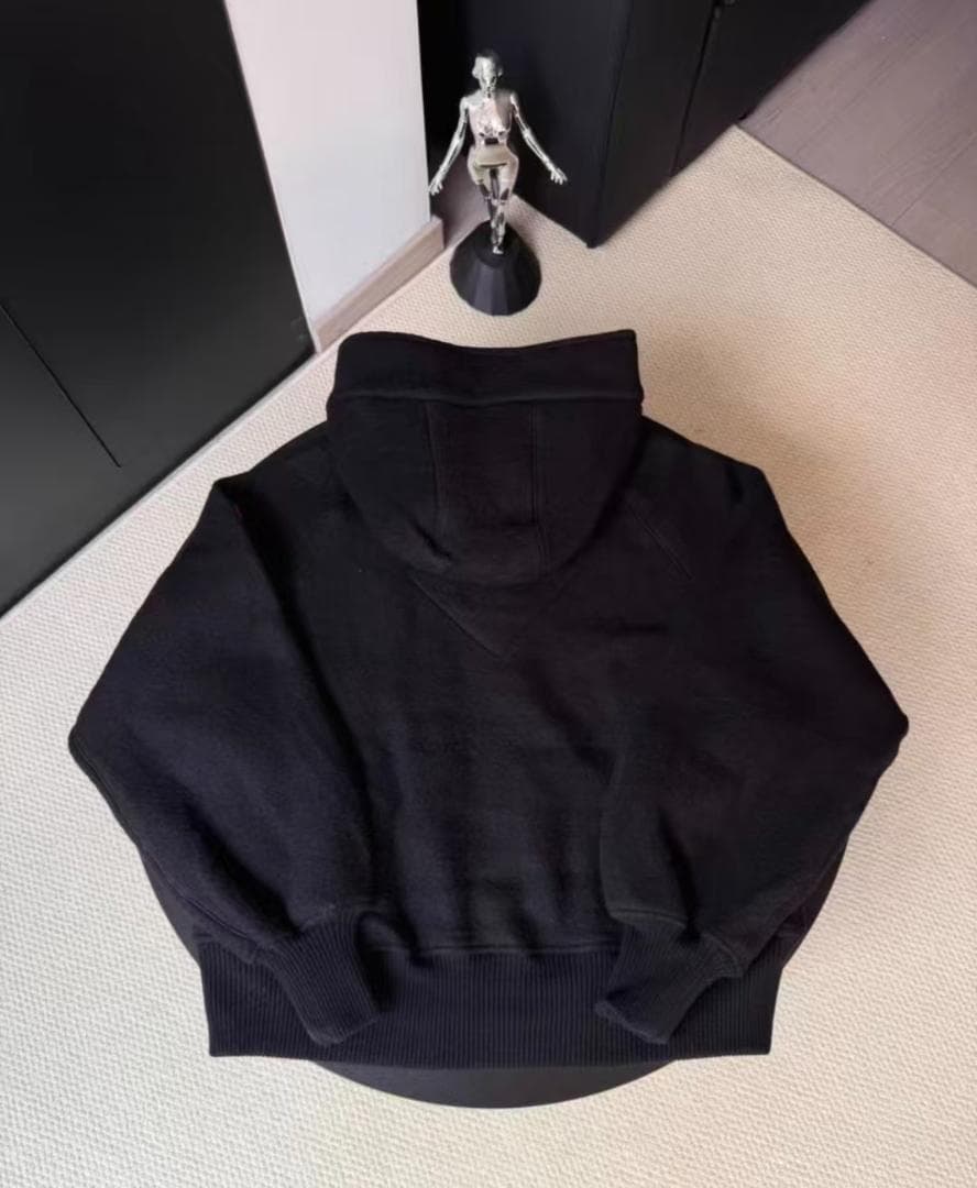  ブラックフリースジャケット