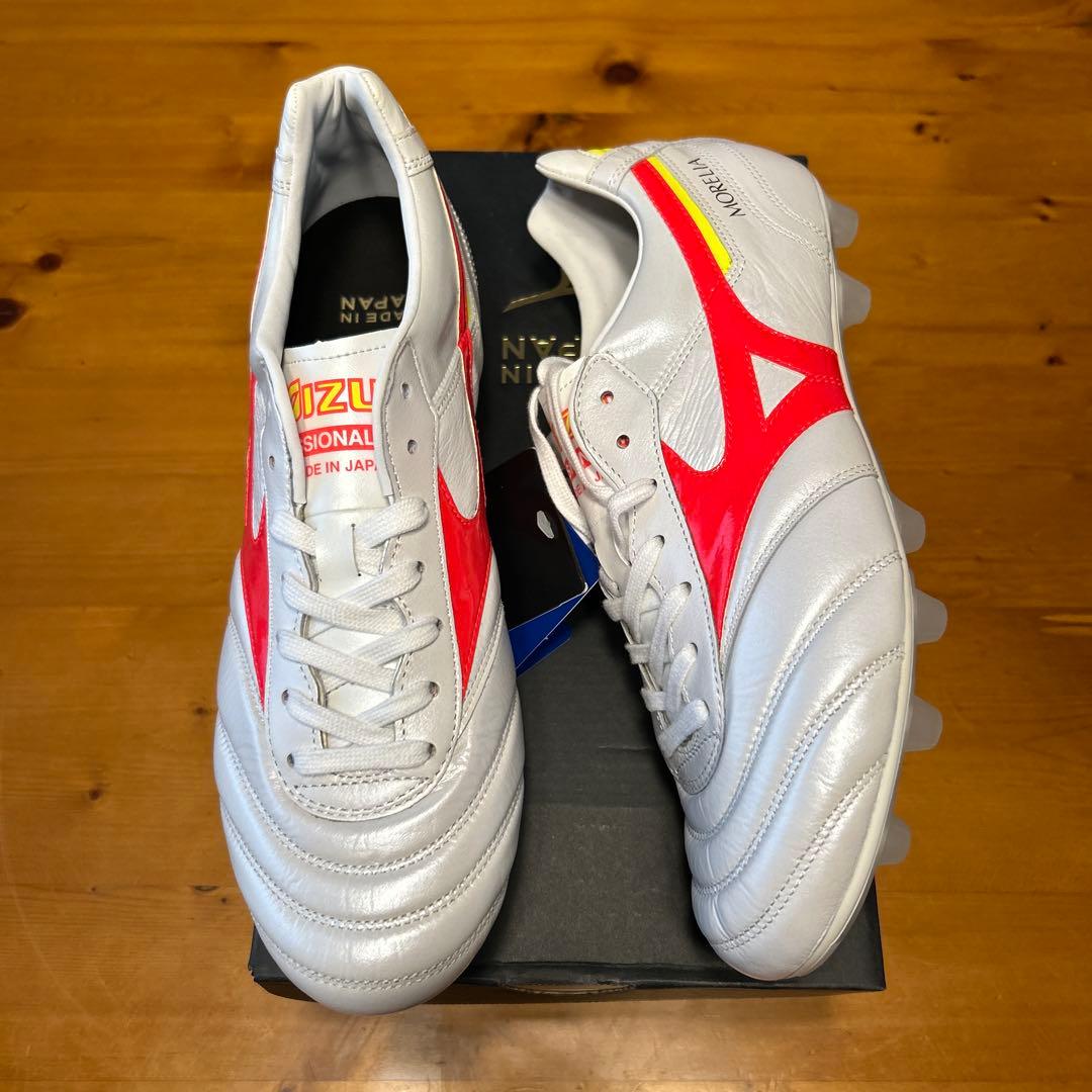 Mizuno Morelia II モレリア2 ホワイト/レッド