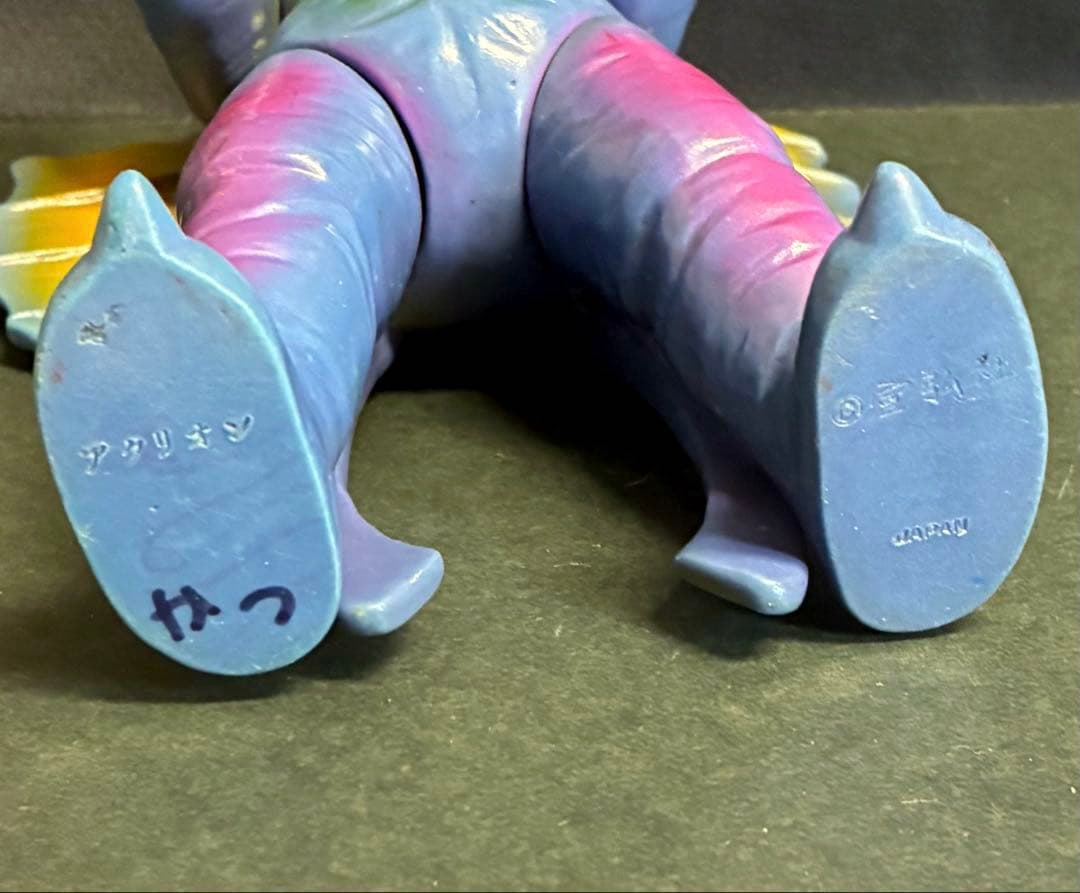 【当時物】■アクリオン ソフビ 宣弘社 アーク / シルバー仮面ジャイアント怪獣