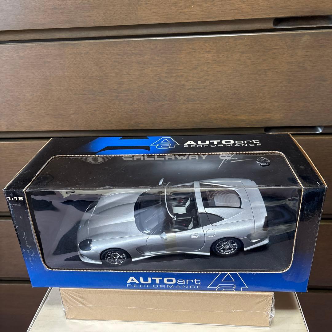 キャラウェイ C12 オートアート 1/18 ミニカー　未使用