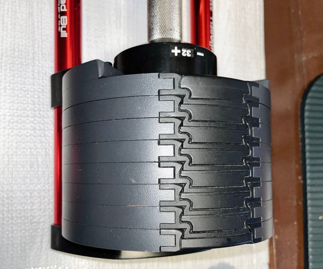 フレックスベル 2kg刻み NUO FLEXBELL 可変式ダンベル 32kg