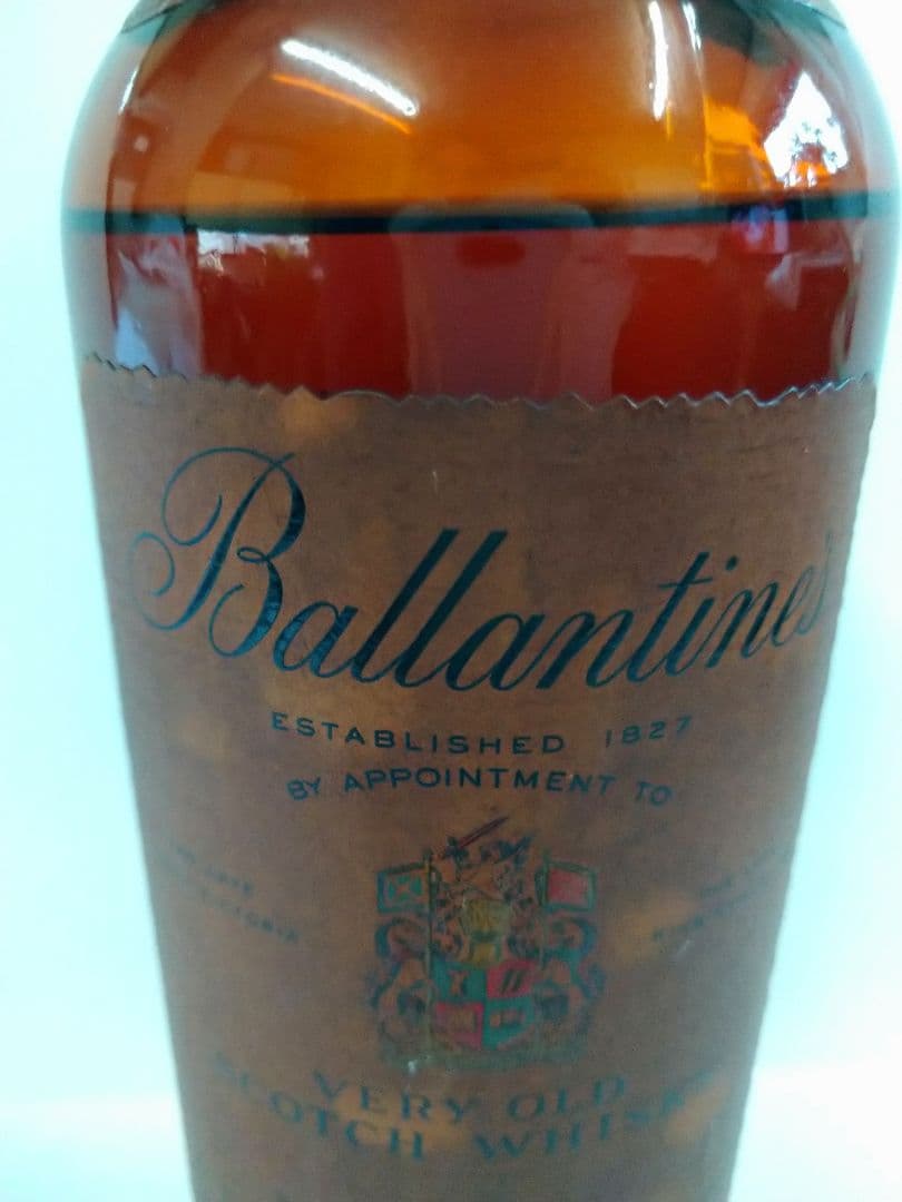 【あぶさん】古酒　未開栓　バランタイン30年　赤青旗　760ml 43度