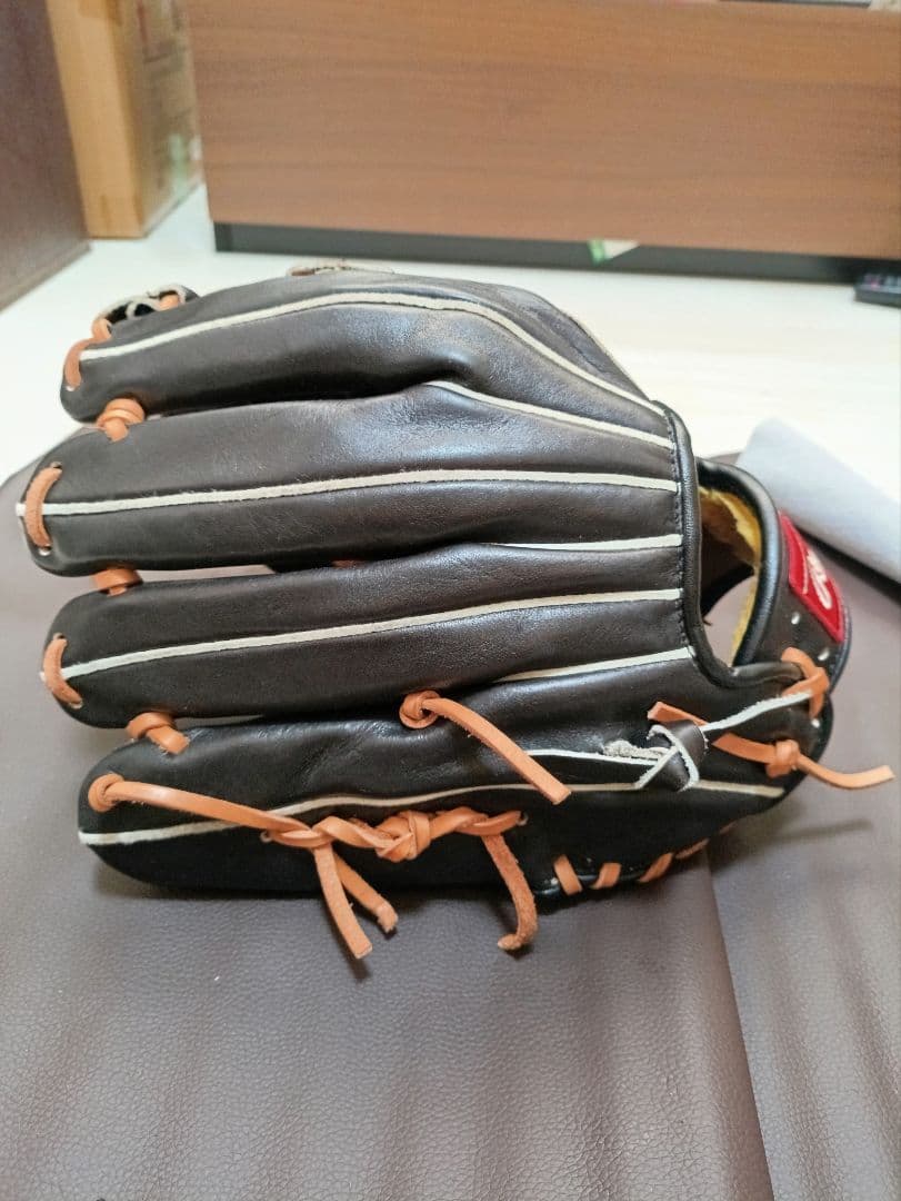 即戦力【型付け済み】ローリングス一般軟式グラブ
