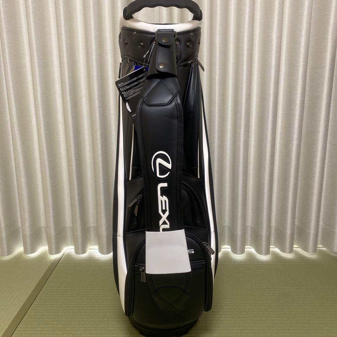 【未使用】LEXUS MIZUNO ゴルフ・キャディバッグ 9.5型