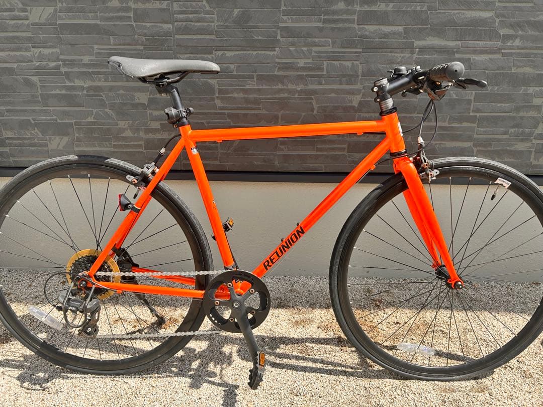 レユニオン　REUNION クロスバイク　オレンジ