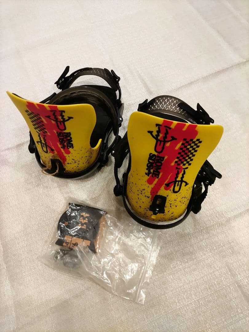 ローム 390ボス ビンディング スノーボード バインディング 390 rome