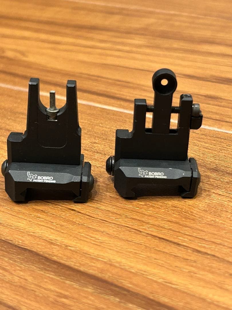 BOBRO ブラック マウントレール アイアンサイト