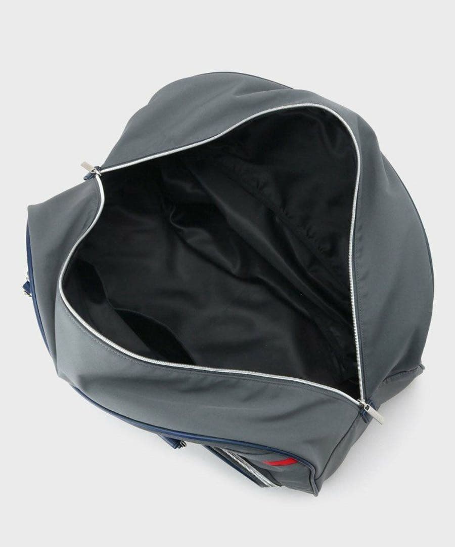 【新レーベル ADABAT NAVY】トリコロールボストンバッグ　ゴルフバッグ