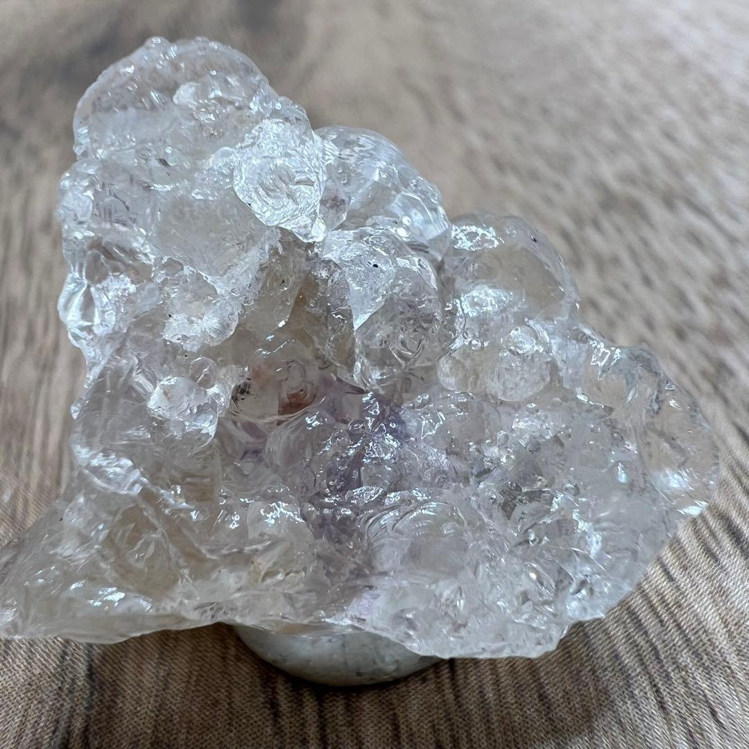 フローライトインハイアライトオパール FH2 共生 鉱物 標本 原石