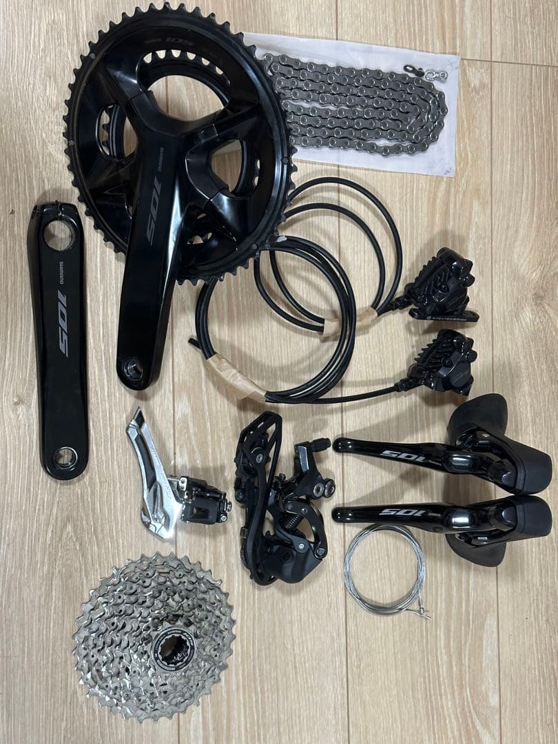 Shimano 105 R7120 セット／油圧ディスクブレーキ