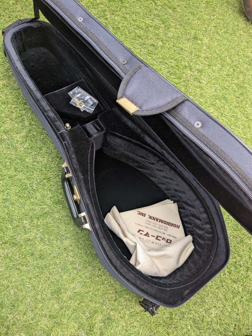 ◆美品・送料無料◆Super light スーパーライト マンドリンケース 黒