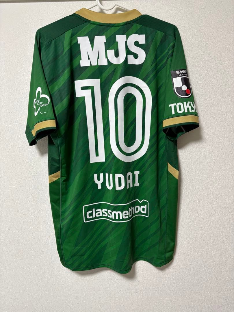 東京ヴェルディ オーセンティックユニフォーム　木村勇大 10番 O アスレタ