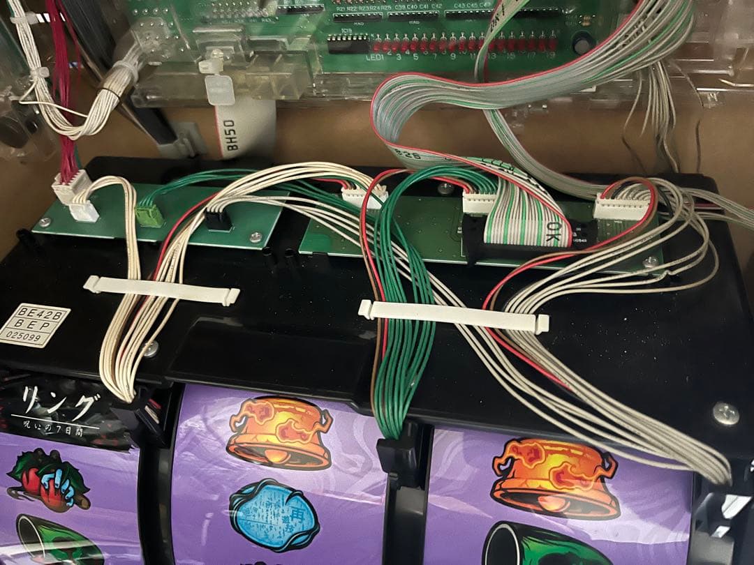 スロット　貞子　5号機　メダル不要機　設定キー不要機