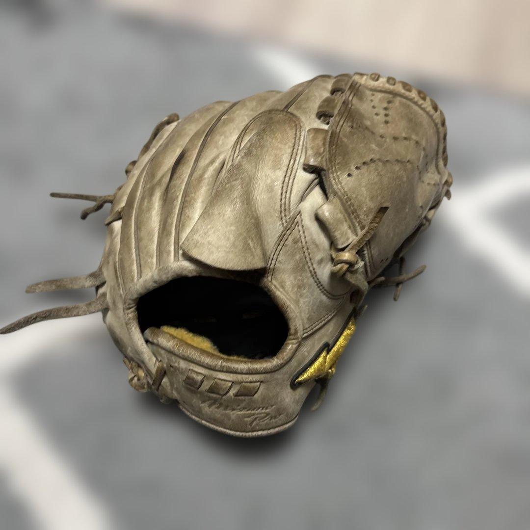 ミズノプロ　投手用グローブ　キャメル