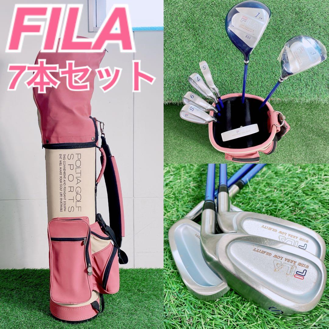 ゴルフクラブ　レディースセット　初心者　FILA やさしい　入門　N1898